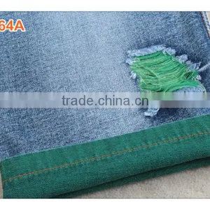 Cotton Yarn Dyed Double Side Paisley Print Denim Fabric thumbnail-3