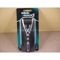 New GILLETTE MACH3+2Razor With Handle thumbnail-1