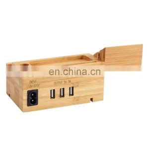 Family Use Custom Made Wood Office Gift Wood Diy Cell Phone Stand With Good Quality thumbnail-6