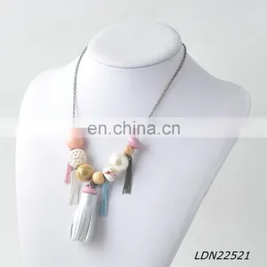Latest Design Beads Necklace Fringe Necklace thumbnail-5