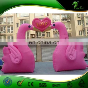 Pink Inflatable Wedding Arch / Oxford Or PVC Inflatable Arch thumbnail-3