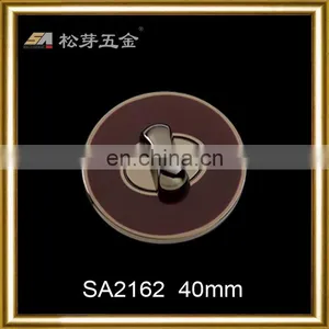 Clutch Bag Hardware" Turn Lock Bag Buckle thumbnail-1