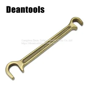 C SPANNER , DOUBLE TYPE COPPER ALLOY NON MAGNETIC BERYLLIUM COPPER DOUBLE C WRENCH thumbnail-1
