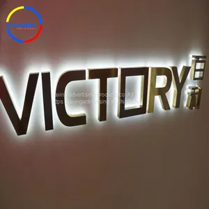 Led Illuminate 3d Acrylic Letters Fabricated Different Styles Led Alphabet Backlit Letter Signage thumbnail-1