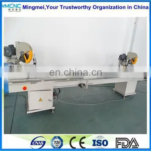 SJZ2 Double Head PVC Window Making Machine/upvc Window Portable Cutting Saw Machine thumbnail-1