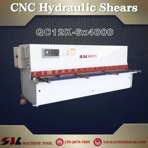 SJL Brand CNC Hydraulic Shearing Machine QC11K-6x4000 thumbnail-1