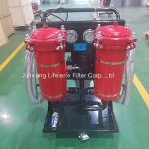 Portable Lyc-B Filtration Cart High Precision Oil Filter Purifier Cart Unit thumbnail-5