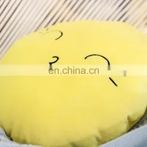 Trending Products 2018 Custom Cute Plush Travel Emoticon Expression Throw Pillows Smile Face Pillow Emoji Pillow thumbnail-5