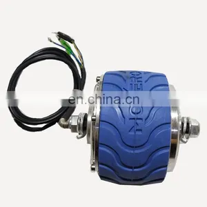 BLDC Programmable 4 Inch 100mm 36V/24V 200W Built-in Encoder Servo Hub Motor for Robotics thumbnail-5