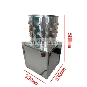 Poultry Feather Depilator / Chicken Dehairer / Poultry Slaughter Machine thumbnail-2