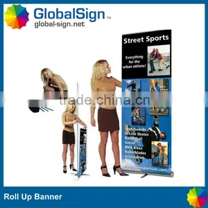 Shanghai GlobalSign Cheap and Hot Selling Advertising Pull Out Banner thumbnail-2
