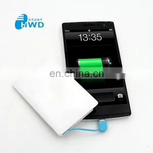 2018 Hot Portable Power Bank With Charge Cable for Android Mobile Phone thumbnail-2