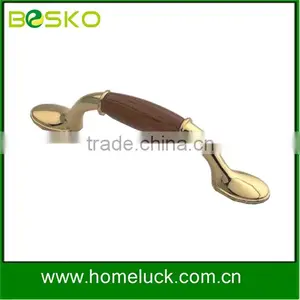 First Rate Quality Natural Goldem Wooden Drawer Handle thumbnail-1