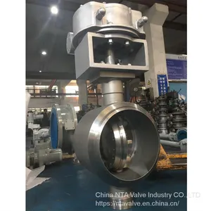 Metal-to-metal Eccentric Butterfly Valve /304 Full Metal Sealing BV thumbnail-2