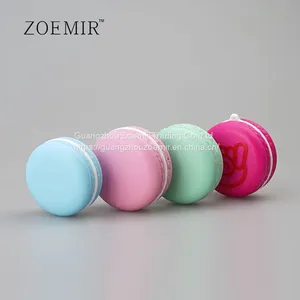 Cute Macaron Boxes Lip Balm Colorful Macaron Shape Lipstick Tube Packaging thumbnail-2