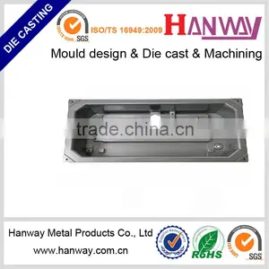 Customize Aluminum Die Casting CNC Machining Powder Coating for Solar Led Light Cover thumbnail-5