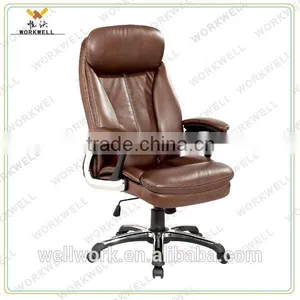 WorkWell Genuine Leather Ceo Office Chair Kw-m7124 thumbnail-1