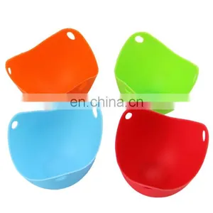 Wholesale Colorful Silicone Egg Poacher Cups Egg Cooker Cups thumbnail-1