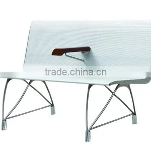 Spanish Design Aluminum Bench Waiting Area Chair for Hospital H60A-2-E thumbnail-1