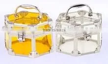 2013 New Design HK Style Aluminum Acrylic Case With Locks and Handle Size :210*210*100mm thumbnail-1