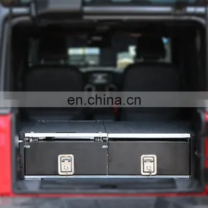 HFTM Modify SUV Rear Drawers 4x4 System Car Trunk Drawer Storage for Jeep SUV Rear Box Kits Factory Supply thumbnail-3