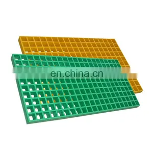 Fiberglass Plastic Swimming Pool Grating GRP Grating Plate thumbnail-2