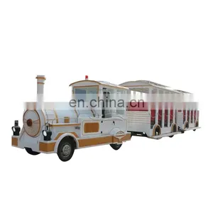 Professional New Design Trackless Train Battery Train For Amusement Park For Sale thumbnail-5