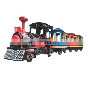 Battery Tourist Train Electric Train Tourist Electric Train Set for Adults thumbnail-2