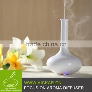 160ml Ultrasonic Diffuser Humidifier Air Purifier Atomizer White thumbnail-1