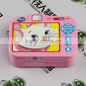 Tinplate CMYK Gift Box Tin Case 3D Shape for Party and Holiday thumbnail-2
