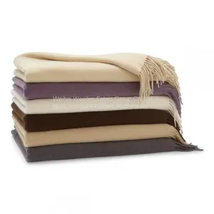 100% Cashmere/pashmina Throw Blanket ,high Quality Luxury Gift Blanket thumbnail-2