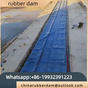Water Filled and Inflatable Rubber Dam Bag Factory, Water Blocking Dam Customized According to Needs thumbnail-1