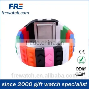 New Arriving Hot Sales Rainbow Wrist Watch With Digital Display Watch thumbnail-4