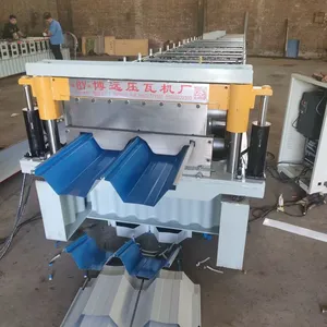 High Quality European Standard Standing Seam Metal Roof Machine Colored Steel Tile Forming Equipment For Sale Factory thumbnail-2