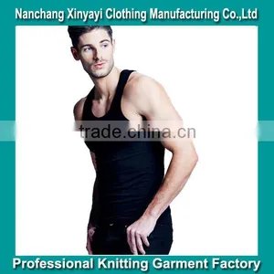 Blank Gym Mens Stringer Tank Top Wholesale/Elastic Tank Top Underwear thumbnail-2