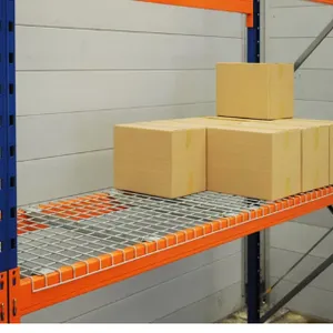 Heavy Duty Industrial Warehouse Durable Rigid Metal Wire Mesh Deck for Pallet Rack thumbnail-4