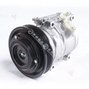Excavator Air Conditioner Compressor 60334231 YJ155-5 for SANY Excavators | Genuine & OEM SANY Spare Parts thumbnail-3