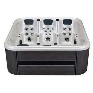 Surfing Massage Home Small Family Bathtub Standalone Outdoor Extra Large Bath Tub Smart Constant Temperature Heating Hot Spring Bath Pool thumbnail-2