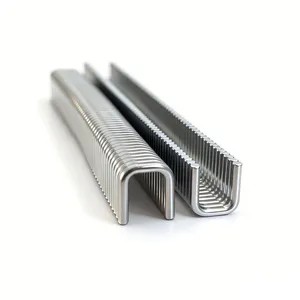 E410 Supermarket U Shaped Aluminum Sausage Clips Tighteners Machine Food Packing Sealed Clip thumbnail-3