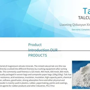 Talc Powder ft - Aub90, Talc Powder for Enhancing and Toughening Engineering Plastics and Construction Formwork thumbnail-3