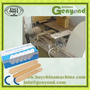Top Quality Medical Tongue Depressor Processing Machine / Wood Processing Equipment thumbnail-5