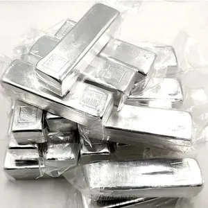 Indium Ingot 99.995%-99.9999% Purity 0.5kg Ingot In Indium Ingot Customize Size thumbnail-2