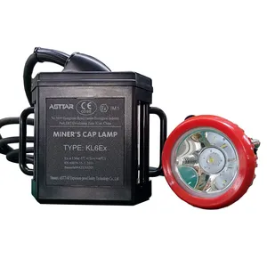 Portable LED Mining Light Kl6ex Underground Safety Corded Miner Cap Lamp thumbnail-4