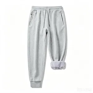 Men's Drawstring Jogger Thickened Sportswear Pants thumbnail-2