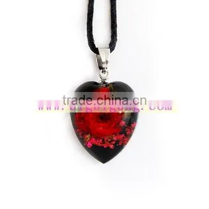 Insect Necklace Premium Amber Souvenir Gift FD5303Q13 thumbnail-1