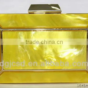 New Collection Amber Resin Clutch Bags thumbnail-1