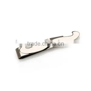 Stainless Steel Moustache Tie Bar thumbnail-1