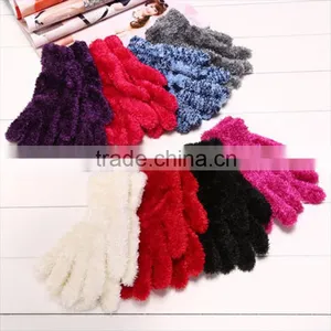 Black Polyurthane Coated Nylon Knit Gloves thumbnail-1