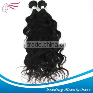 100%brazilian Virgin Unprocessed Human Cheap Hair Weft thumbnail-1