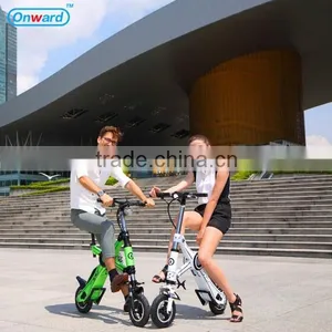Onward Green Electric City Bike / 36v 250w Folding Bicycle / Mini Folded Electric Scooter thumbnail-2